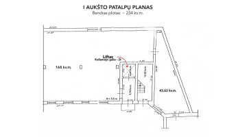 Nuomojamos gamybinės, maitinimo, paslaugų, prekybos, sandėliavimo patalpos Bazilijonų g., Senamiestis, Vilniaus m., Vilniaus m. sav., 640.52 m2 ploto 26