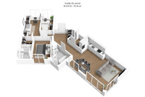 Parduodamas namas Vilniaus r. sav., Didžiasalio k., Kalvos g., 97 m2 ploto, 1 aukštai 22