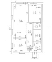 Parduodamas namas Radailių k., Klaipėdos r. sav., 75.21 m2 ploto, 1 aukštai 16