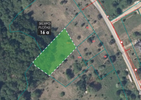 Parduodamas  sklypas Vėjo g., Pagiriai, Vilniaus m., Vilniaus m. sav., 16 a ploto 19