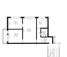 Nuomojamas butas Žirmūnų g.100, Žirmūnai, Vilniaus m., Vilniaus m. sav., 48 m2 ploto, 3 kambariai 20