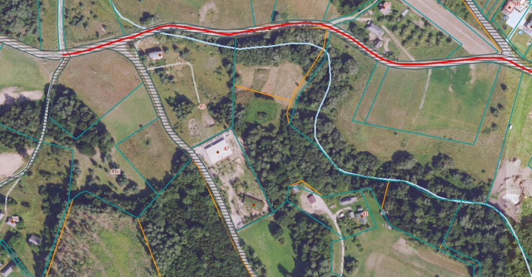 Parduodamas  sklypas Plačioji g., Užugriovio k., Vilniaus r. sav., 25 a ploto 15