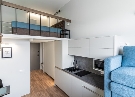 Nuomojamas butas Kalvarijų g., Šnipiškės, Vilniaus m., Vilniaus m. sav., 26.3 m2 ploto, 2 kambariai