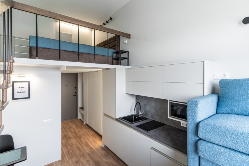 Nuomojamas butas Kalvarijų g., Šnipiškės, Vilniaus m., Vilniaus m. sav., 26.3 m2 ploto, 2 kambariai 1