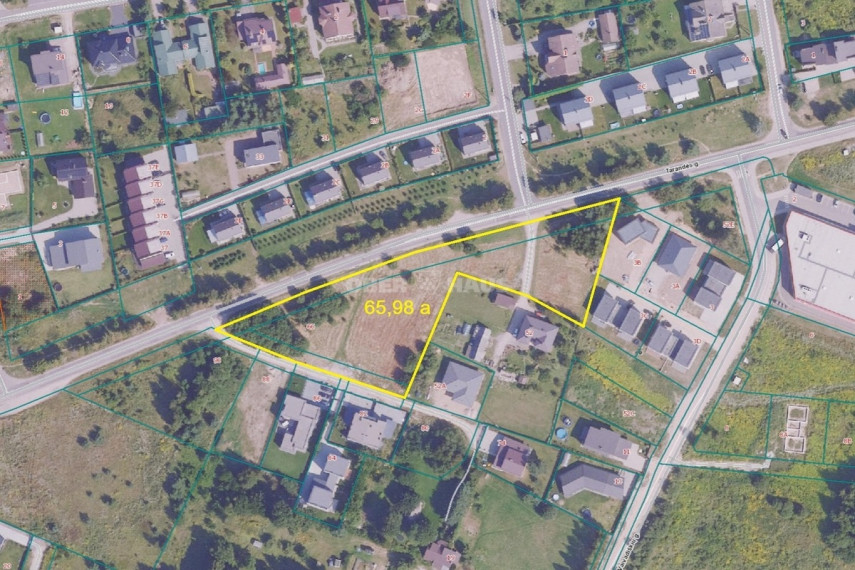 Parduodamas pramonės/sandėliavimo/prekybos paskirties sklypas Tarandės g., Tarandė, Vilniaus m., Vilniaus m. sav., 65.98 a ploto 2