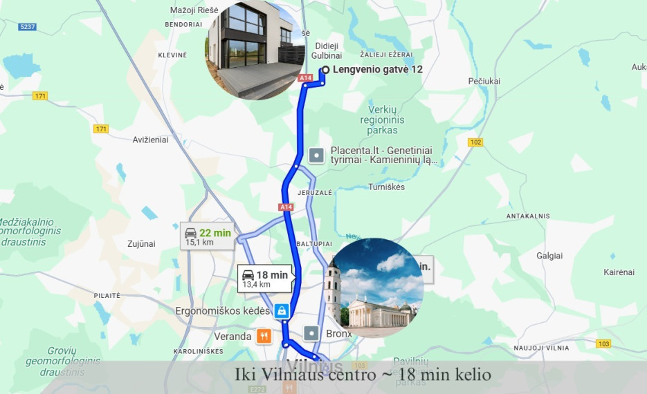 Parduodamas namas Lengvenio g., Didieji Gulbinai, Vilniaus m., Vilniaus m. sav., 135 m2 ploto, 2 aukštai 17