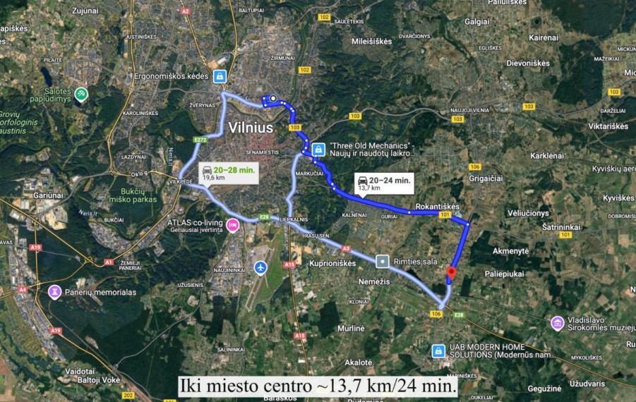 Parduodamos kitos paskirties, paslaugų, prekybos, sandėliavimo patalpos Filaretų g., Didžiasalio k., Vilniaus r. sav., 94 m2 ploto 20