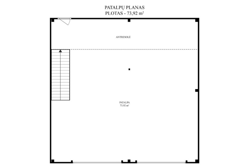 Parduodamos kitos paskirties, paslaugų, prekybos, sandėliavimo patalpos Filaretų g., Didžiasalio k., Vilniaus r. sav., 94 m2 ploto 13