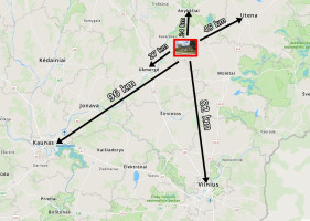 Parduodamas namas Pakeršių k., Anykščių r. sav., 73.21 m2 ploto, 1 aukštai 24