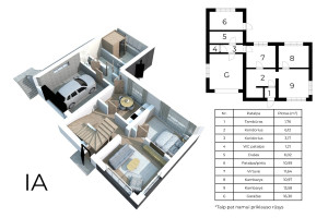 Parduodamas namas Tilto g., Gargždų m., Klaipėdos r. sav., 214.28 m2 ploto, 2 aukštai 7