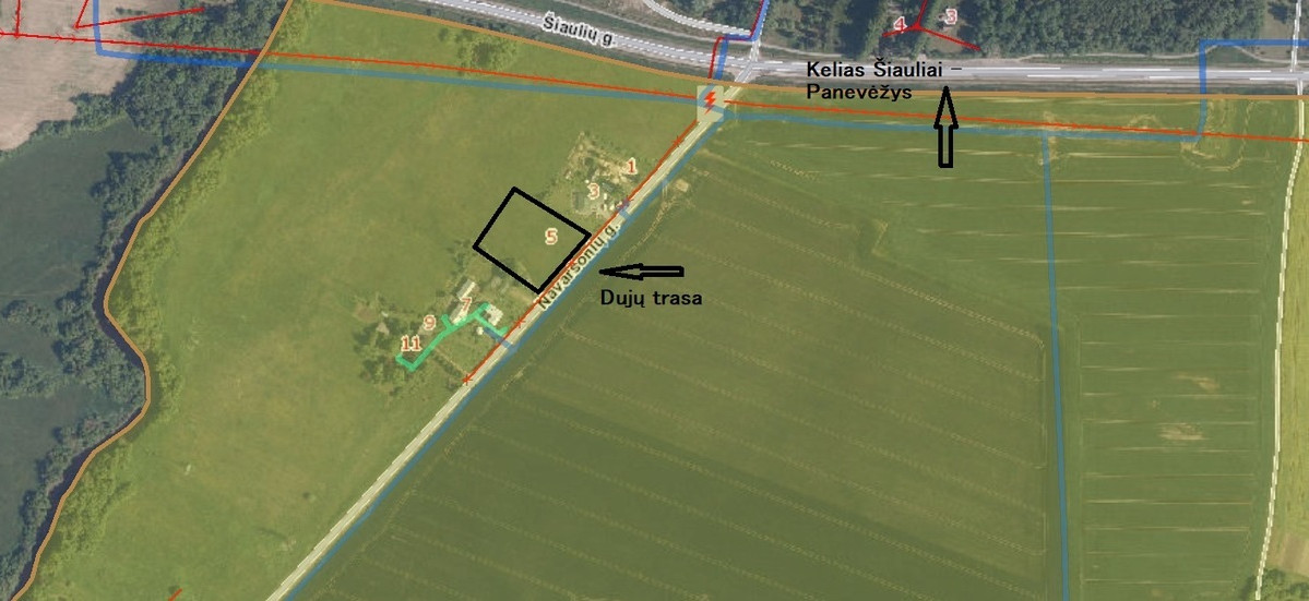 Parduodamas kitos paskirties sklypas Panevėžio r. sav., Navaršonių k., Navaršonių, 44.63 a ploto 3