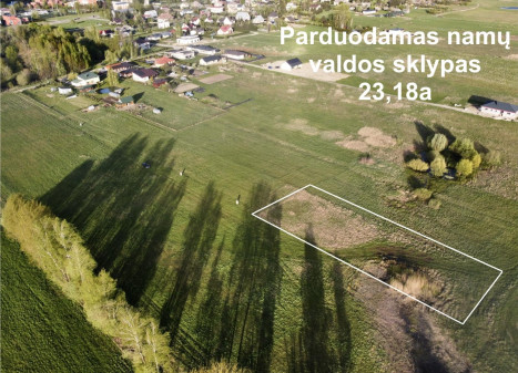 Parduodamas sklypas Širvintėlių g., Širvintėlių k., Širvintų r. sav., 23.18 a ploto