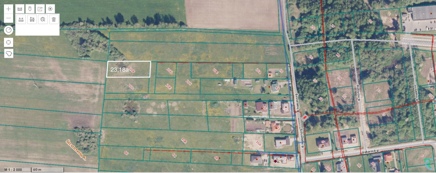 Parduodamas sklypas Širvintėlių g., Širvintėlių k., Širvintų r. sav., 23.18 a ploto 4