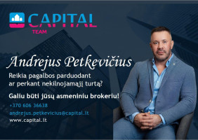 Parduodamas butas Giedraičių g., Šnipiškės, Vilniaus m., Vilniaus m. sav., 33 m2 ploto, 1 kambariai 17