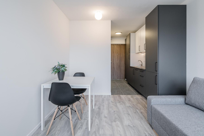 Nuomojamas butas Studentų g., Žvėrynas, Vilniaus m., Vilniaus m. sav., 17.18 m² ploto 1 kambarys 1