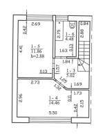 Parduodamas namas Pušyno g., Giraitės k., Kauno r. sav., 71.24 m2 ploto, 2 aukštai 8