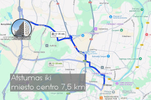 Parduodamas butas Kopenhagos, Justiniškės, Vilniaus m., Vilniaus m. sav., 23 m2 ploto, 1 kambariai 17