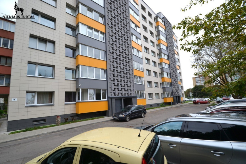 Nuomojamas butas Tuskulėnų g., Žirmūnai, Vilniaus m., Vilniaus m. sav., 33 m2 ploto, 1 kambariai 1