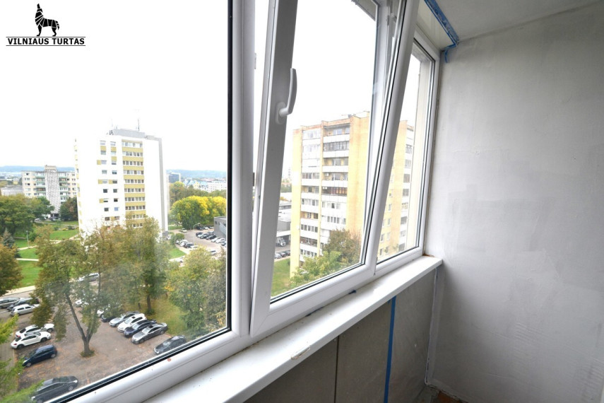 Nuomojamas butas Tuskulėnų g., Žirmūnai, Vilniaus m., Vilniaus m. sav., 33 m2 ploto, 1 kambariai 3