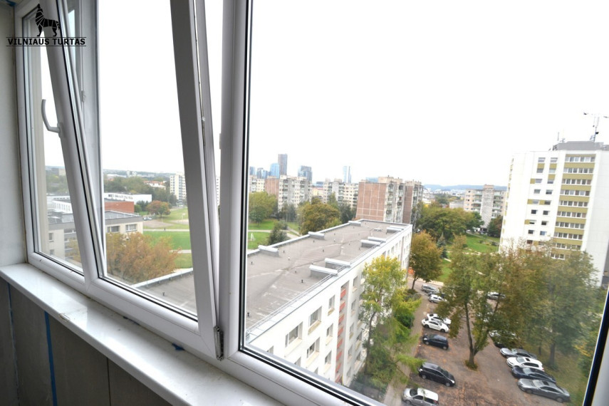 Nuomojamas butas Tuskulėnų g., Žirmūnai, Vilniaus m., Vilniaus m. sav., 33 m2 ploto, 1 kambariai 4