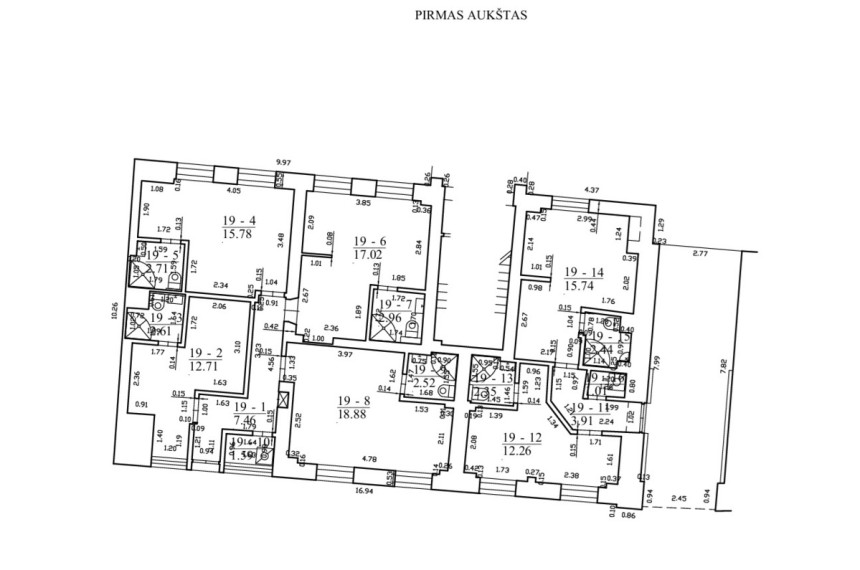 Parduodamas butas Šiaulių g., Senamiestis, Vilniaus m., Vilniaus m. sav., 122 m2 ploto, 6 kambariai 3