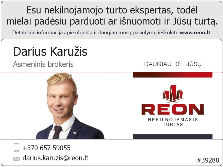 Nuomojamas butas Verkių g., Žirmūnai, Vilniaus m., Vilniaus m. sav., 26 m2 ploto, 1 kambariai 6
