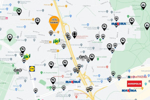 Nuomojamas butas Šeškinės g., Šeškinė, Vilniaus m., Vilniaus m. sav., 52 m2 ploto, 2 kambariai 10