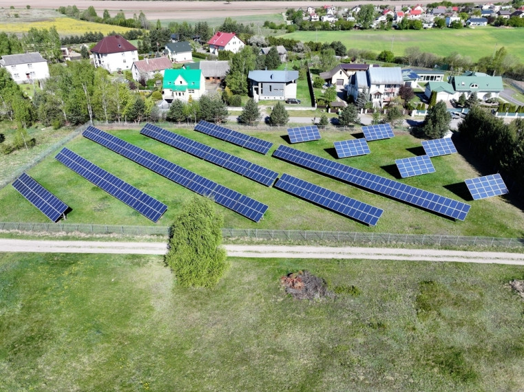 Parduodamas 50 a. žemės sklypas su 150 kW saulės elektrine Rudaminos k., Vilniaus rajone 5