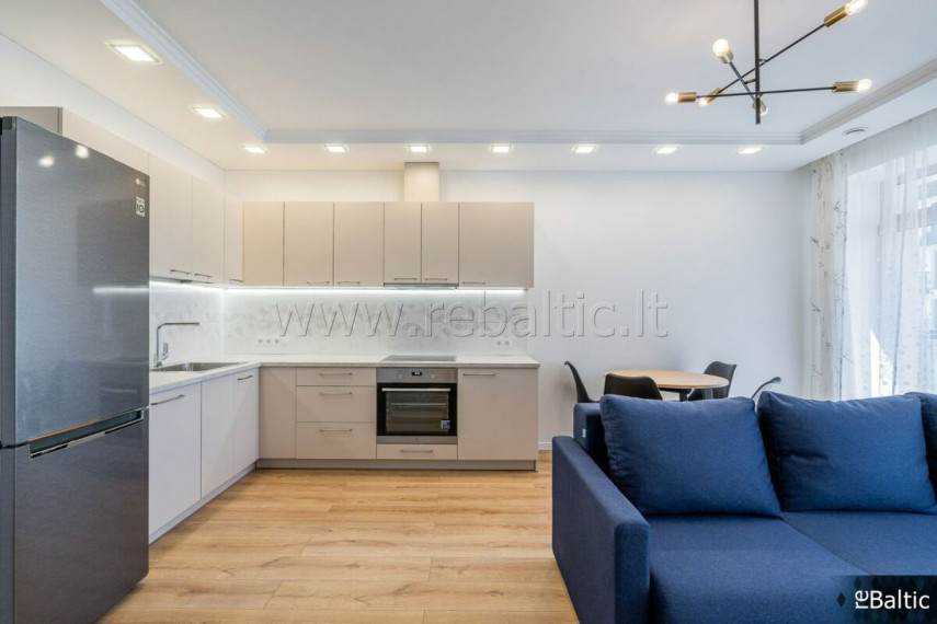 Nuomojamas butas Šeimyniškių g., Centras, Vilniaus m., Vilniaus m. sav., 48 m2 ploto, 2 kambariai 5