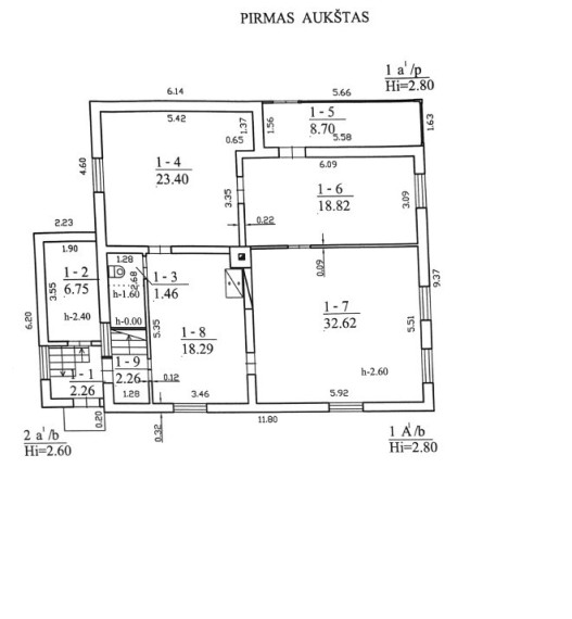 Parduodamas namas Žalioji g., Krinčino mstl., 187.87 kv.m ploto 13