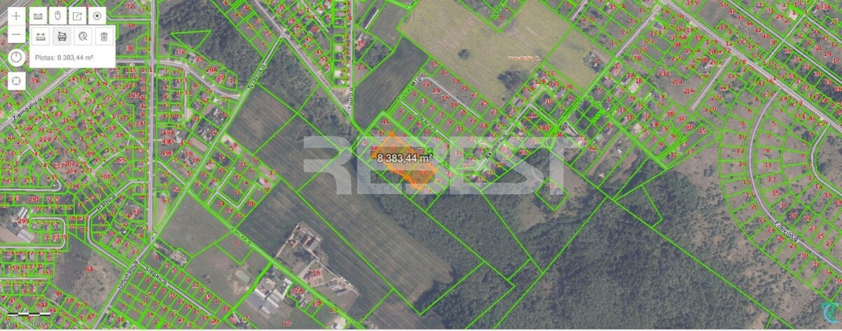 Parduodamas namų valdos paskirties sklypas Samanų g., Verduliukų k., Šiaulių r. sav., 10 a ploto 9