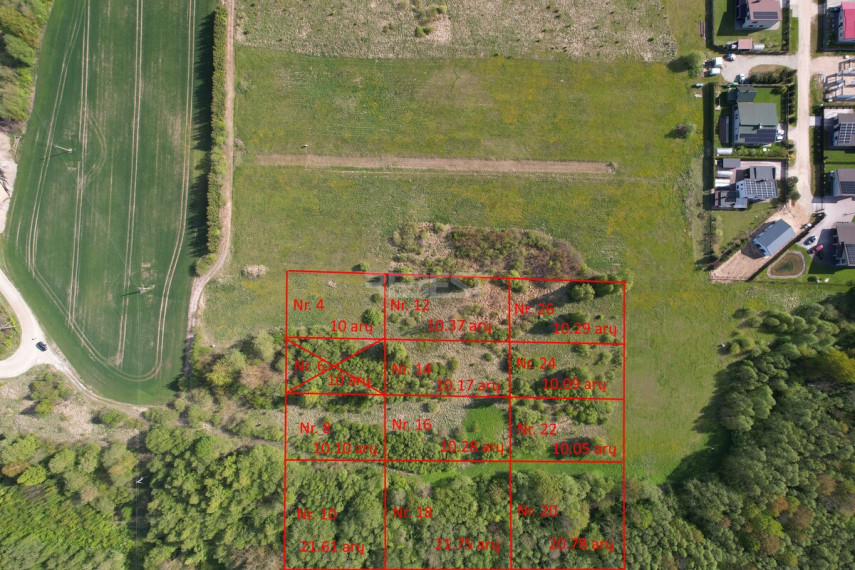 Parduodamas namų valdos paskirties sklypas Samanų g., Verduliukų k., Šiaulių r. sav., 10 a ploto 1