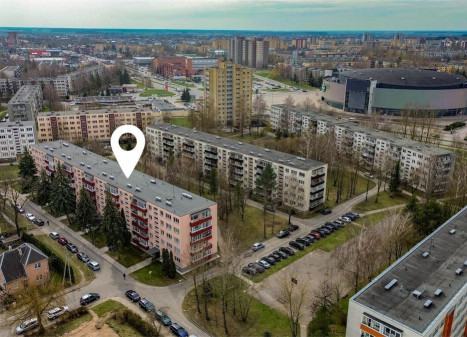 Parduodamas 2-jų kambarių butas 1-ame aukšte Tulpių g. 9, Panevėžyje