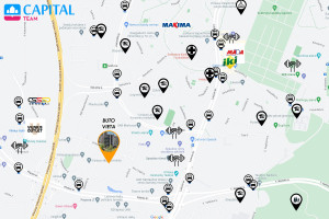 Parduodamas butas Poligrafijos , Viršuliškės, Vilniaus m., Vilniaus m. sav., 68.56 m2 ploto, 3 kambariai 34