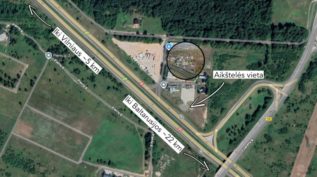 Nuomojamos kitos paskirties patalpos Senasis Minsko pl., Didžiasalio k., Vilniaus r. sav., 44 m2 ploto 15