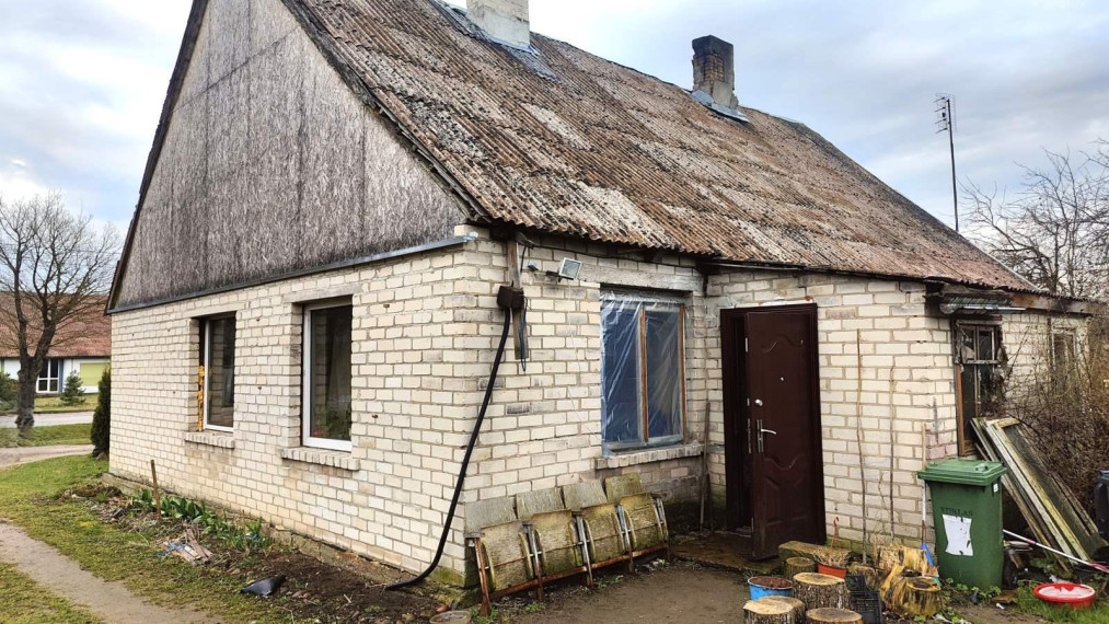 Parduodamas butas Draugystės g., Žarėnų k., Šiaulių r. sav., 36.96 m² ploto 2 kambariai 2