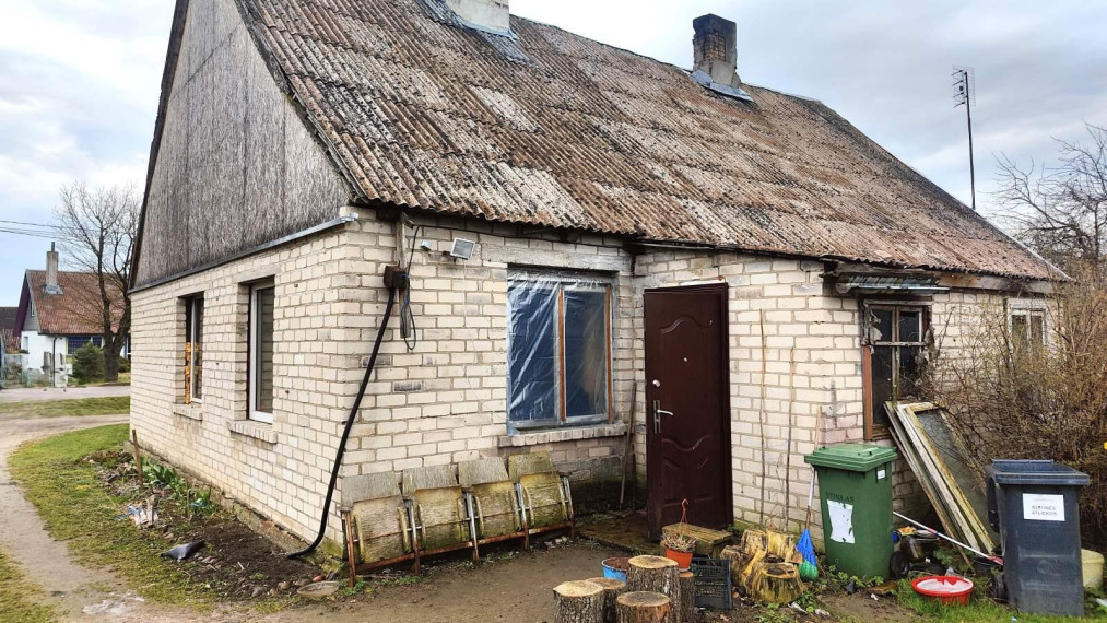 Parduodamas butas Draugystės g., Žarėnų k., Šiaulių r. sav., 36.96 m² ploto 2 kambariai 3