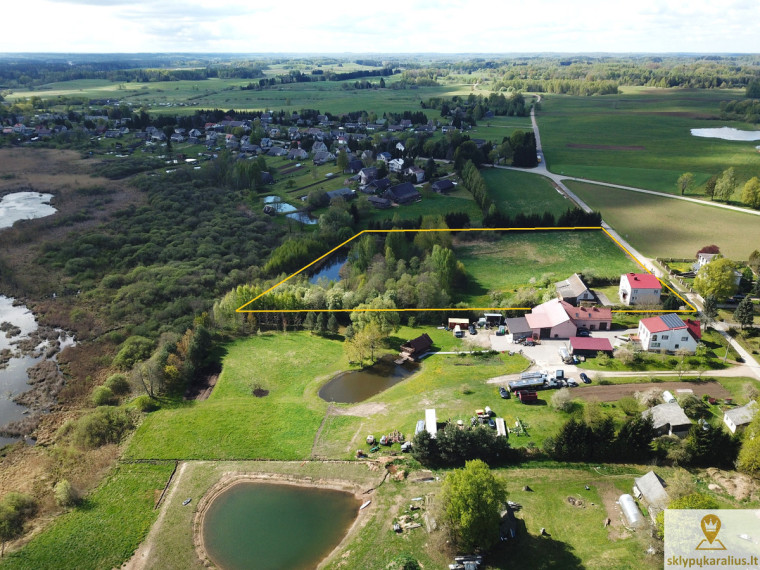 Parduodamas namas Zarasų r. sav., Didžiadvario k., Emilijos Pliaterytės, 277 m2 ploto, 2 aukštai 20