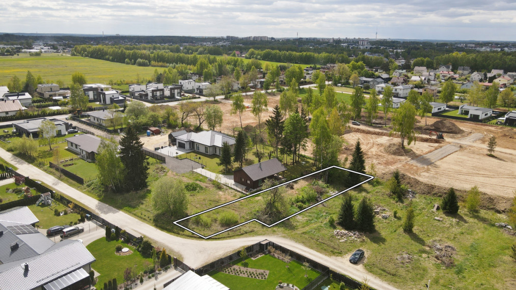 Parduodamas namų valdos paskirties sklypas Liepų g., Bukiškio k., Vilniaus r. sav., 10.16 a ploto 1