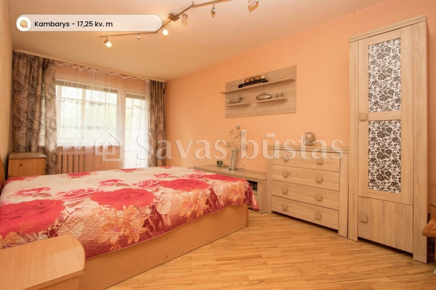 Parduodamas butas Gardino g., Dainiai, Šiaulių m., Šiaulių m. sav., 50.22 m2 ploto, 2 kambariai 4