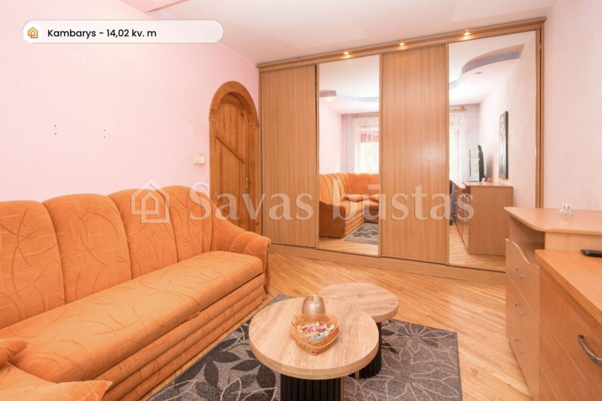 Parduodamas butas Gardino g., Dainiai, Šiaulių m., Šiaulių m. sav., 50.22 m2 ploto, 2 kambariai 3