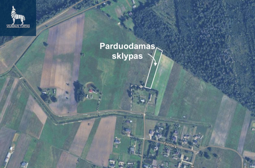 Parduodamas sklypas Trakiškio k., Panevėžio r. sav., 54 a ploto 1