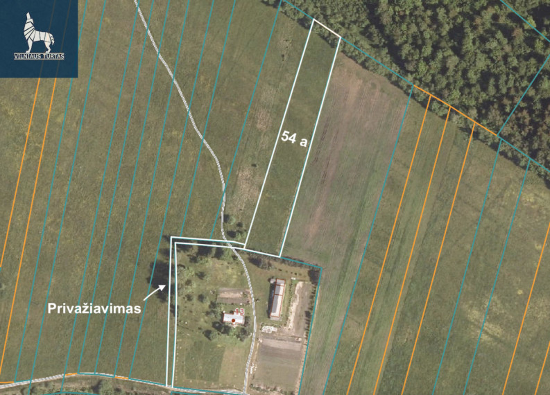 Parduodamas sklypas Trakiškio k., Panevėžio r. sav., 54 a ploto 2