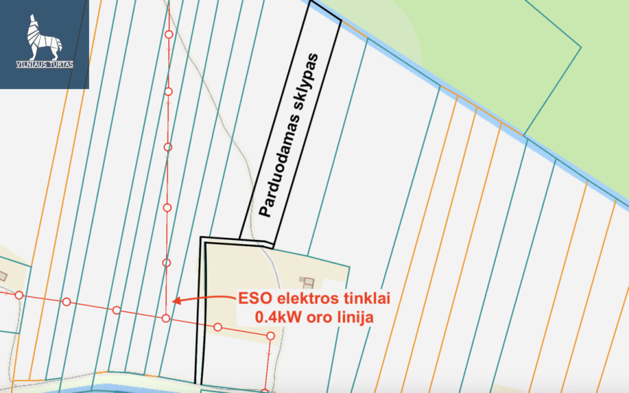 Parduodamas sklypas Trakiškio k., Panevėžio r. sav., 54 a ploto 3