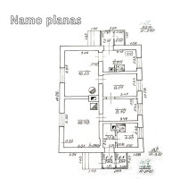 Parduodamas namas Gelednės k., Švenčionių r. sav., 70.49 m2 ploto, 1 aukštai 26
