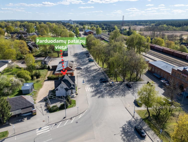 Parduodamos maitinimo, paslaugų, prekybos patalpos Partizanų g., Švenčionėlių m., Švenčionių r. sav., 103.58 m2 ploto 5
