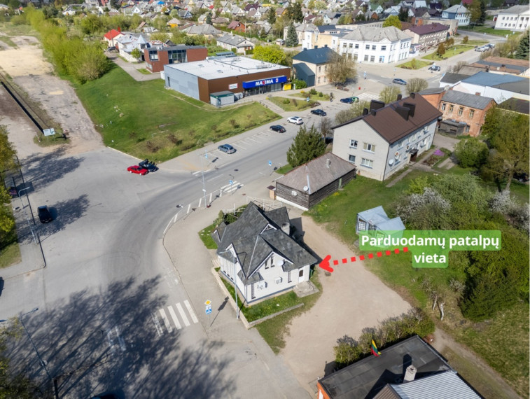 Parduodamos maitinimo, paslaugų, prekybos patalpos Partizanų g., Švenčionėlių m., Švenčionių r. sav., 103.58 m2 ploto 6