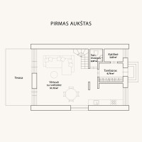 Parduodamas namas Šatrininkų g., Kalnėnai, Vilniaus m., Vilniaus m. sav., 126.24 m2 ploto, 2 aukštai 33