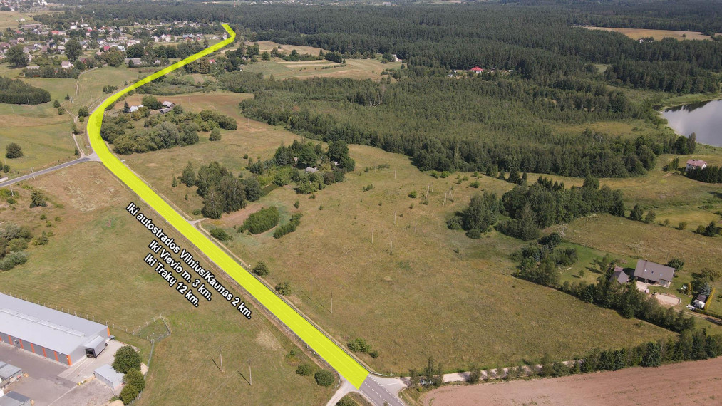 Parduodamas sklypas Ąžuolų g., Zabakos k., Elektrėnų sav., 300 a ploto 3