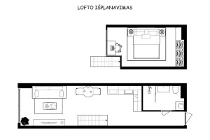 Nuomojamas butas Titnago g., Vilkpėdė, Vilniaus m., Vilniaus m. sav., 47.63 m2 ploto, 2 kambariai 22